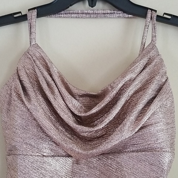 Morgan & Co. Sleeveless Sparkle Midi Dress Size 5 - Picture 9 of 16